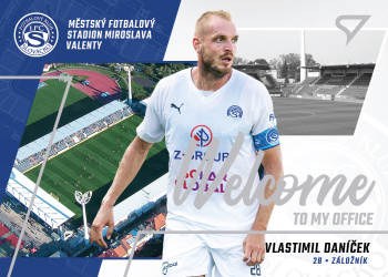 Vlastimil Danicek Slovacko SportZoo FORTUNA:LIGA 2022/23 1. serie Welcome to my Office #WO-06