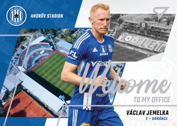 Vaclav Jemelka Sigma Olomouc SportZoo FORTUNA:LIGA 2022/23 1. serie Welcome to my Office #WO-10