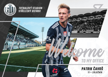 Patrik Cavos Ceske Budejovice SportZoo FORTUNA:LIGA 2022/23 1. serie Welcome to my Office #WO-12