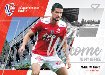 Martin Toml Pardubice SportZoo FORTUNA:LIGA 2022/23 1. serie Welcome to my Office #WO-13