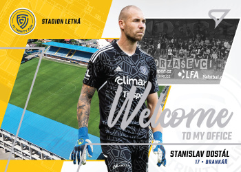Stanislav Dostal Zlin SportZoo FORTUNA:LIGA 2022/23 1. serie Welcome to my Office #WO-14