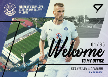 Stanislav Hofmann Slovacko SportZoo FORTUNA:LIGA 2022/23 1. serie Welcome to my Office /65 #WO-05