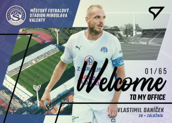 Vlastimil Danicek Slovacko SportZoo FORTUNA:LIGA 2022/23 1. serie Welcome to my Office /65 #WO-06