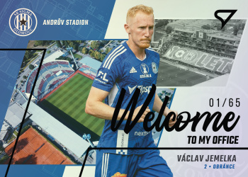 Vaclav Jemelka Sigma Olomouc SportZoo FORTUNA:LIGA 2022/23 1. serie Welcome to my Office /65 #WO-10