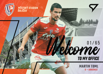 Martin Toml Pardubice SportZoo FORTUNA:LIGA 2022/23 1. serie Welcome to my Office /65 #WO-13