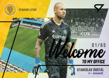 Stanislav Dostal Zlin SportZoo FORTUNA:LIGA 2022/23 1. serie Welcome to my Office /65 #WO-14