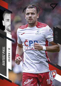 Bartosz Pikul Pardubice SportZoo FORTUNA:LIGA 2023/24 1. serie Black /25 #169