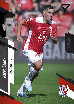 Pavel Cerny Pardubice SportZoo FORTUNA:LIGA 2023/24 1. serie Black /25 #172