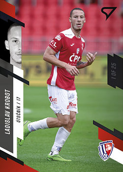 Ladislav Krobot Pardubice SportZoo FORTUNA:LIGA 2023/24 1. serie Black /25 #173
