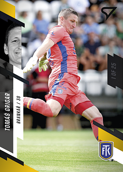 Tomas Grigar Teplice SportZoo FORTUNA:LIGA 2023/24 1. serie Black /25 #139