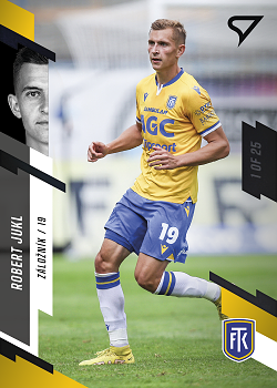 Robert Jukl Teplice SportZoo FORTUNA:LIGA 2023/24 1. serie Black /25 #143