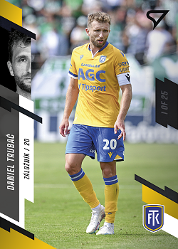 Daniel Trubac Teplice SportZoo FORTUNA:LIGA 2023/24 1. serie Black /25 #145