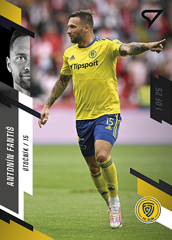 Antonin Fantis Zlin SportZoo FORTUNA:LIGA 2023/24 1. serie Black /25 #184