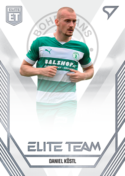 Daniel Kostl Bohemians Praha SportZoo FORTUNA:LIGA 2023/24 1. serie Elite Team #ET-10