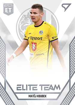 Matej Koubek Hradec Kralove SportZoo FORTUNA:LIGA 2023/24 1. serie Elite Team #ET-20
