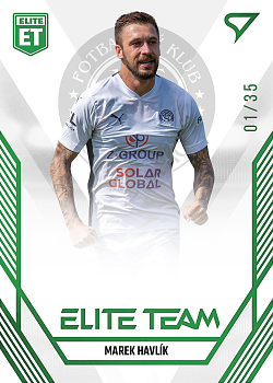 Marek Havlik Slovacko SportZoo FORTUNA:LIGA 2023/24 1. serie Elite Team /35 #ET-13