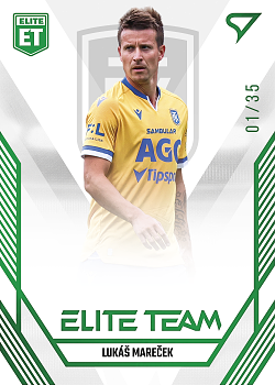 Lukas Marecek Teplice SportZoo FORTUNA:LIGA 2023/24 1. serie Elite Team /35 #ET-28