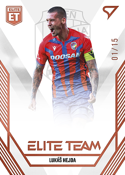Lukas Hejda Viktoria Plzen SportZoo FORTUNA:LIGA 2023/24 1. serie Elite Team /15 #ET-07