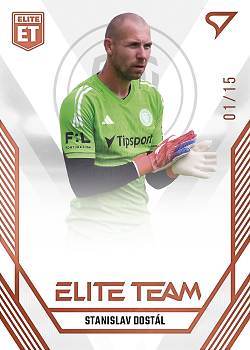 Stanislav Dostal Zlin SportZoo FORTUNA:LIGA 2023/24 1. serie Elite Team /15 #ET-33