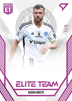 Radim Breite Sigma Olomouc SportZoo FORTUNA:LIGA 2023/24 1. serie Elite Team /5 #ET-16