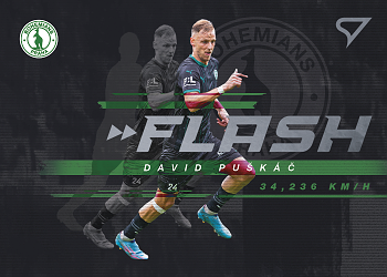 David Puskac SportZoo FORTUNA:LIGA 2023/24 1. serie Flash #FS-06
