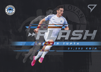 Lubomir Tupta SportZoo FORTUNA:LIGA 2023/24 1. serie Flash #FS-09