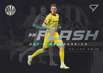 David Heidenreich SportZoo FORTUNA:LIGA 2023/24 1. serie Flash #FS-10