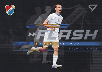 Daniel Tetour SportZoo FORTUNA:LIGA 2023/24 1. serie Flash #FS-13