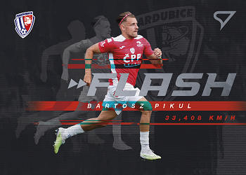 Bartosz Pikul SportZoo FORTUNA:LIGA 2023/24 1. serie Flash #FS-16