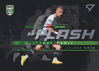 Amar Memic SportZoo FORTUNA:LIGA 2023/24 1. serie Flash #FS-18