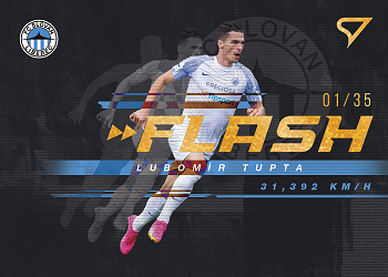 Lubomir Tupta Liberec SportZoo FORTUNA:LIGA 2023/24 1. serie Flash Limited /35 #FS-09