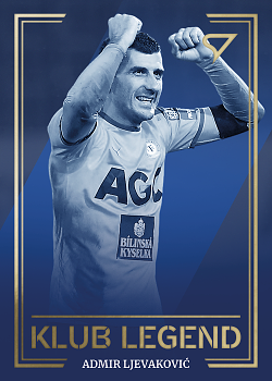 Admir Ljevakovic Teplice SportZoo FORTUNA:LIGA 2023/24 1. serie Klub Legend #KL33