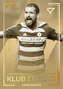 David Bartek Bohemians Praha SportZoo FORTUNA:LIGA 2023/24 1. serie Klub Legend /130 #KL28