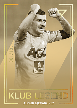Admir Ljevakovic Teplice SportZoo FORTUNA:LIGA 2023/24 1. serie Klub Legend /130 #KL33