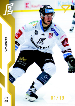 Vit Jiskra Karlovy Vary Tipsport ELH 2022/23 SportZoo 2. serie Gold /19 #344