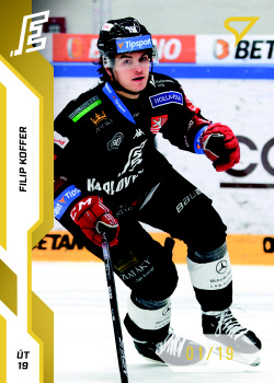 Filip Koffer Karlovy Vary Tipsport ELH 2022/23 SportZoo 2. serie Gold /19 #347