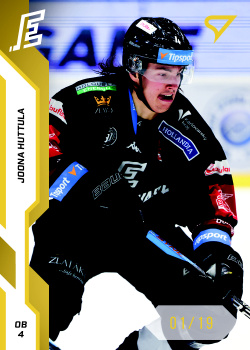 Joona Huttula Karlovy Vary Tipsport ELH 2022/23 SportZoo 2. serie Gold /19 #340