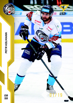 Petr Kolmann Liberec Tipsport ELH 2022/23 SportZoo 2. serie Gold /19 #303