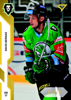 David Bernad Mlada Boleslav Tipsport ELH 2022/23 SportZoo 2. serie Gold /19 #277