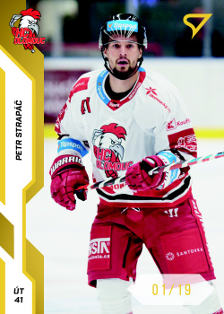 Petr Strapac Olomouc Tipsport ELH 2022/23 SportZoo 2. serie Gold /19 #330