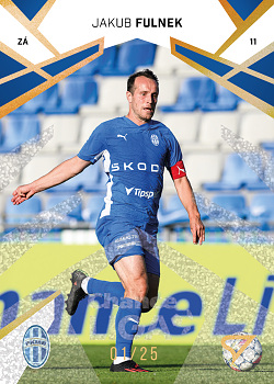 Jakub Fulnek Mlada Boleslav SportZoo Chance Liga 2024/25 2. serie Gold Glitter /25 #244