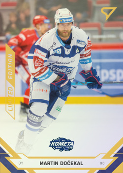 Martin Docekal Kometa Brno Tipsport ELH 2021/22 SportZoo 2. serie Gold /19 #315