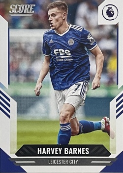 Harvey Barnes Leicester City Panini Score Premier League 2021/22 #97