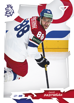 David Pastrnak Reprezentace Hokejove Cesko 2026 SportZoo #44