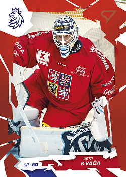Petr Kvaca Reprezentace Hokejove Cesko 2026 SportZoo Scarlet Red #06