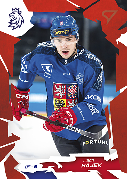 Libor Hajek Reprezentace Hokejove Cesko 2026 SportZoo Scarlet Red #10