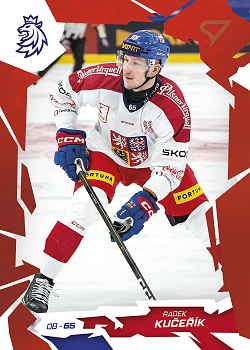 Radek Kucerik Reprezentace Hokejove Cesko 2026 SportZoo Scarlet Red #15