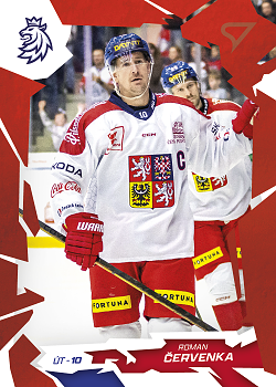 Roman Cervenka Reprezentace Hokejove Cesko 2026 SportZoo Scarlet Red #26
