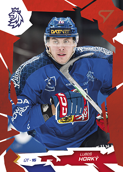 Lubos Horky Reprezentace Hokejove Cesko 2026 SportZoo Scarlet Red #30