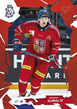 Dominik Kubalik Reprezentace Hokejove Cesko 2026 SportZoo Scarlet Red #39